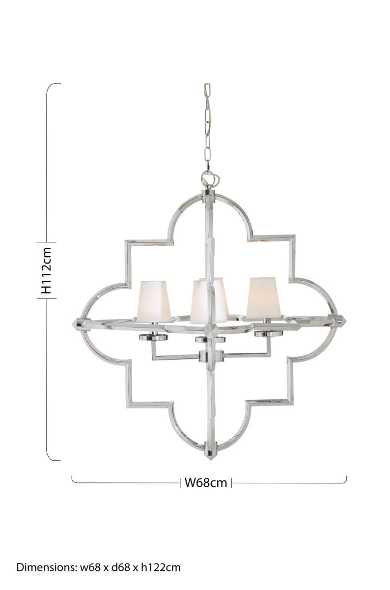 Kensington Townhouse Arabesque Pendant Light