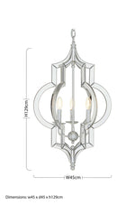 Kensington Townhouse Moorish Pendant Light