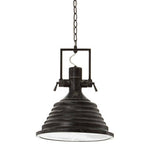 Lexington Black and Silver Pendant Light