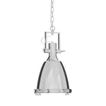 Lexington Small Chrome Plain Pendant Light