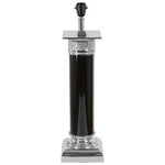 Camron Black and Silver Table Lamp