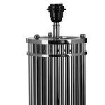 Calvin Silver Finish Cylindrical Table Lamp