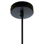 Argo Large Pendant Light in Black and Copper