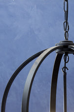 Censer Black Metallic Pendant Light