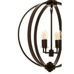 Censer Black Metallic Pendant Light