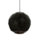 Mateo Medium Black and Copper Pendant Light