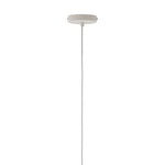 Mateo Medium White Dome Pendant Light