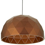 Mateo Large Coffee Dome Pendant Light