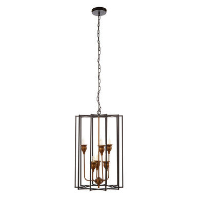 Allas 6 Bulb Pendant Light