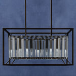 Akiko 4 Bulb Matte Black Ceiling Light