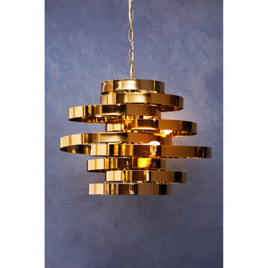 Alana 4 Bulb Gold Finish Pendant Light