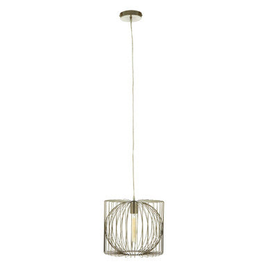 Aselo Silver Finish Pendant Light