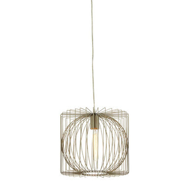 Aselo Silver Finish Pendant Light