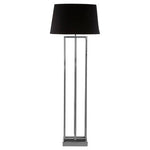 Skye Nickel Finish Rectangular Floor Lamp