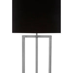 Skye Nickel Finish Rectangular Floor Lamp