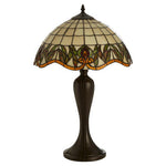 Wisteria Tiffany Umbrella Shade Table Lamp
