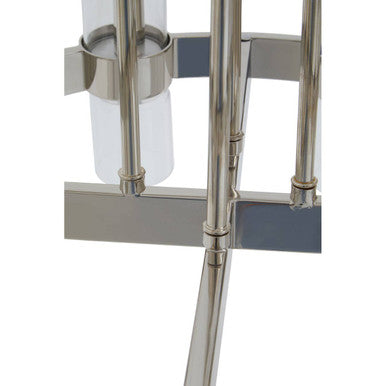 Alexis 8-Light Nickel Finish Ceiling Light