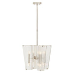 Celeste Nickel Finish Pendant Light