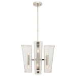 Celeste Nickel Finish Pendant Light