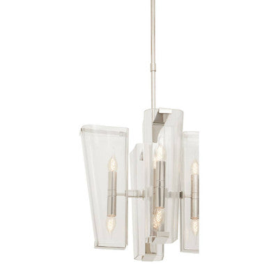 Celeste Nickel Finish Pendant Light