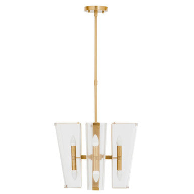 Celeste Antique Brass Finish Pendant Light
