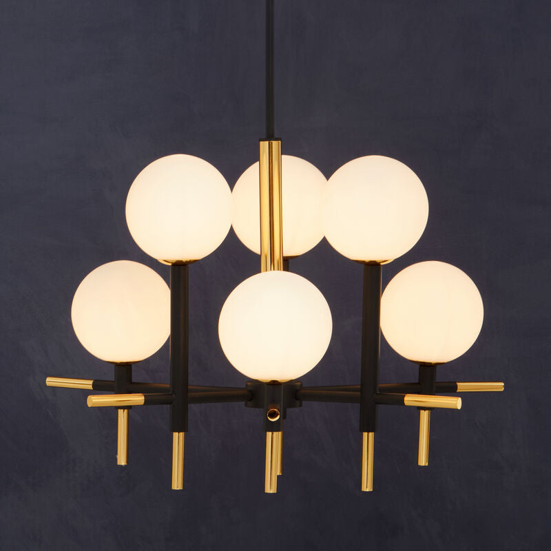 Grosvenor Six Bulb Pendant Light