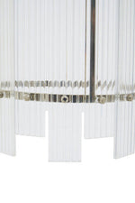 Ritz One Bulb Glass Pendant Light