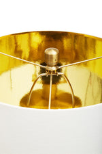 Edgar Black Marble and Gold Table Lamp