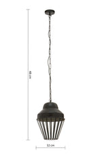 Preston One Bulb Pendant Light