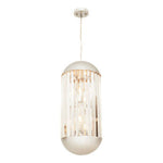 Kensington Townhouse Chrome Finish 6 Bulb Pendant Light