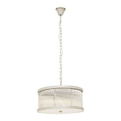 Kensington Townhouse Nickel Pendant Light