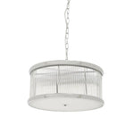 Kensington Townhouse Nickel Pendant Light