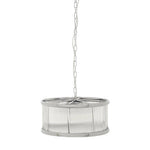 Kensington Townhouse Nickel Pendant Light