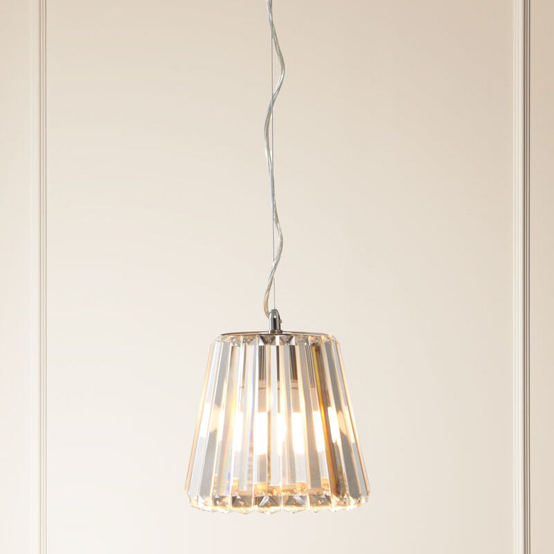 Kensington Townhouse Chrome Pendant Light