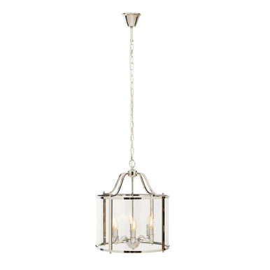 Hampstead 6 Bulb Chrome Pendant Light