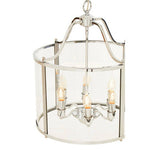 Hampstead 6 Bulb Chrome Pendant Light