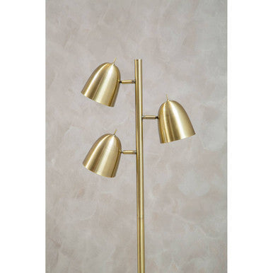 Newton Brass Finish Floor Lamp