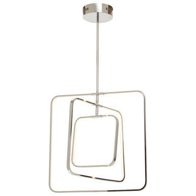 Trieste Small Rectangular Pendant Light
