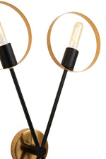 Trieste Two Bulb Ring Wall Light