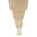 Palu Natural White and Amber Shell Large Pendant Shade