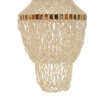Palu Natural White and Amber Shell Pendant Shade