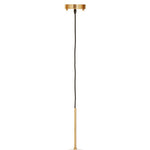Abira Brushed Brass Pendant Light