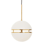 Abira Brushed Brass Pendant Light