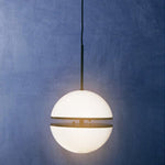 Abira Matt Black Pendant Light