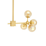 Abira Gold 8 Arm Pendant Light