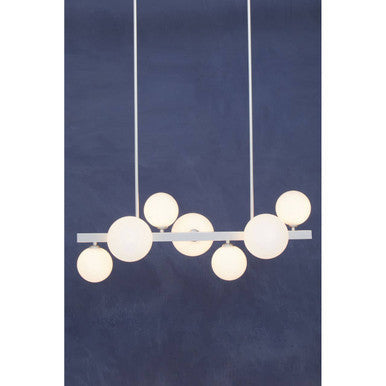 Abira Chrome 7 Light Pendant Lamp