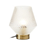 Noble Clear Glass Table Lamp