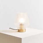 Noble Clear Glass Table Lamp