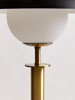 Octavia Gold Finish Metal Table Lamp