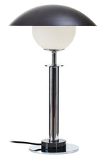 Octavia Silver Finish Metal Table Lamp